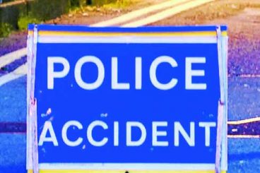 Fatal crash on A75