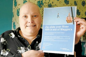 Jackie plans zip slide fundraiser take two