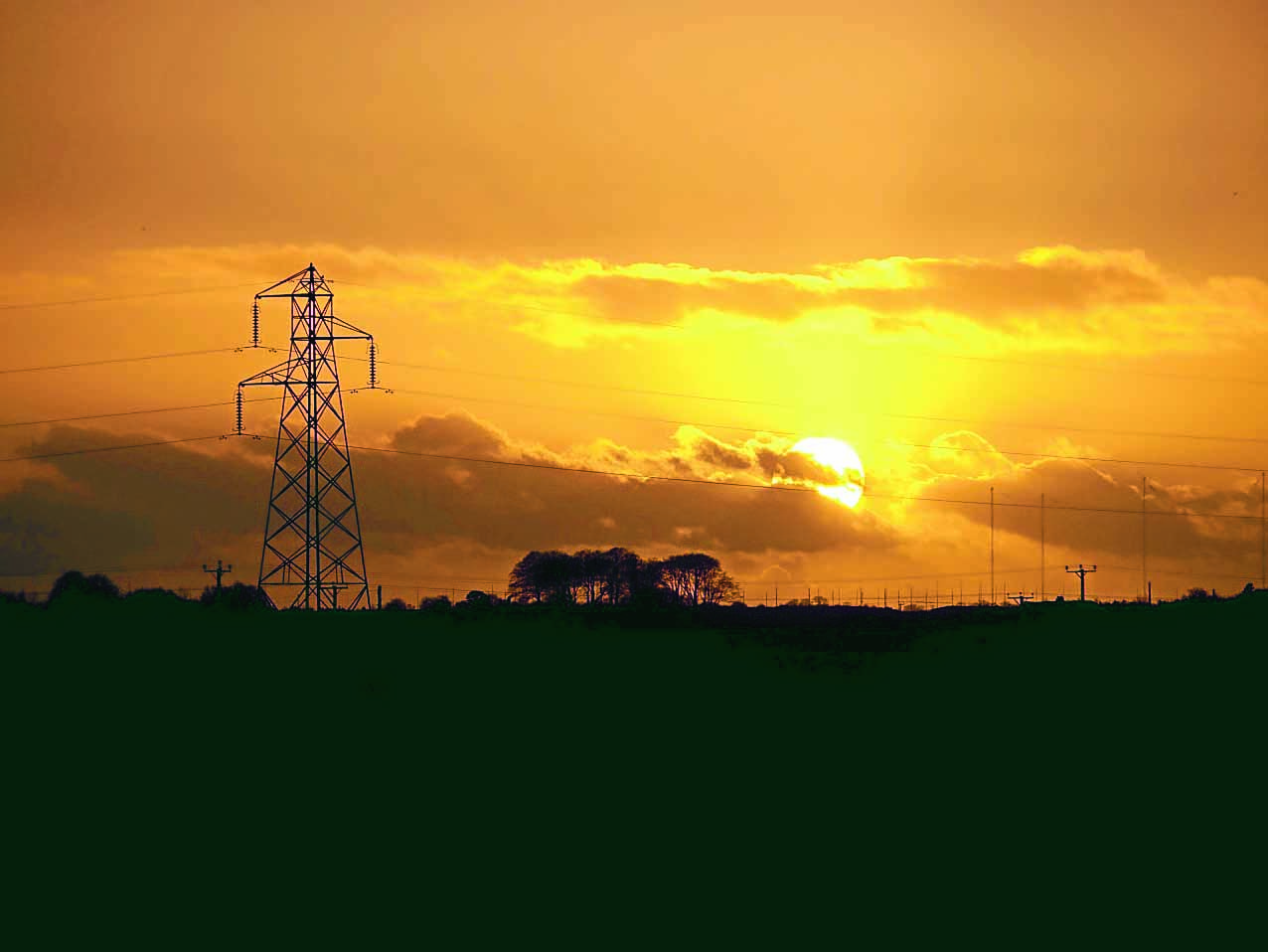 Objections to power pylon chain plan