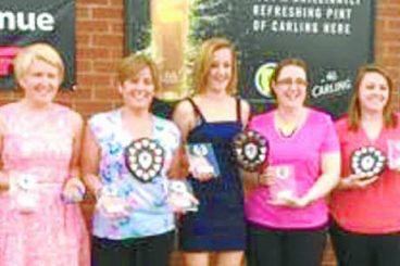 Debut prizegiving for ladies’ team