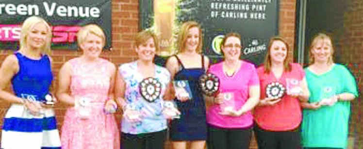 Debut prizegiving for ladies' team