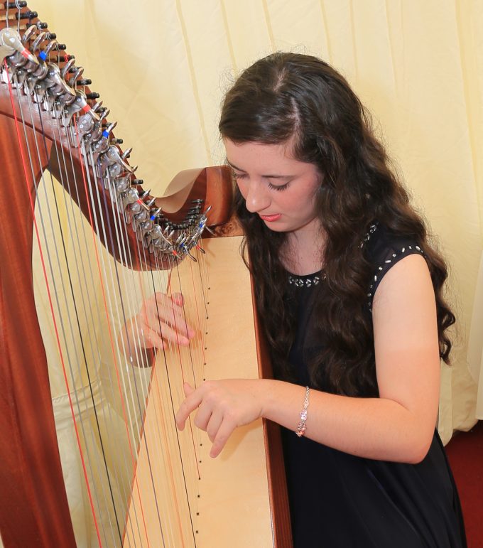 Harpist Catriona Clark