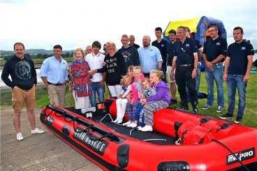 Rescue team’s latest boat named as call-outs grow