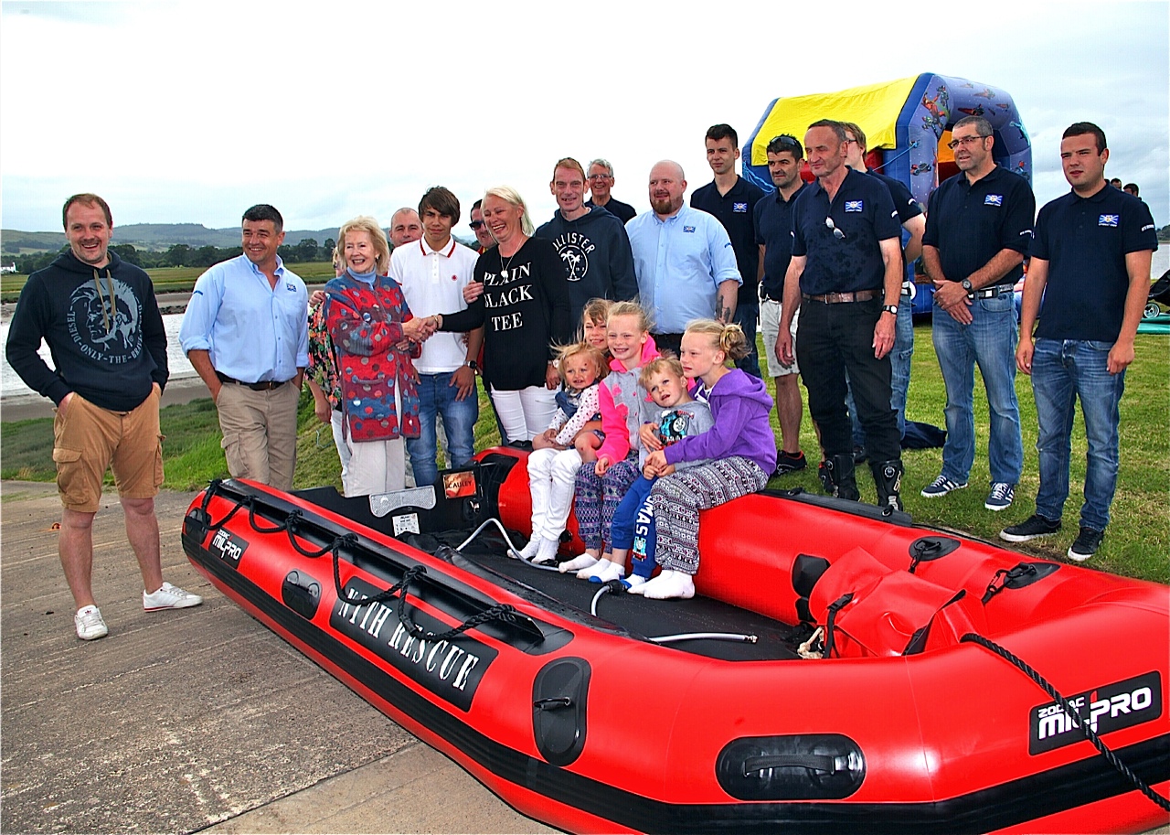 Rescue team's latest boat named as call-outs grow