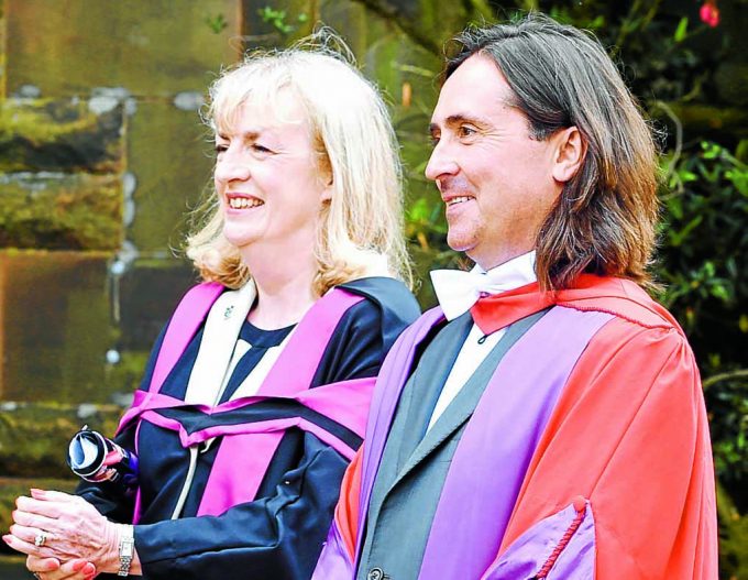 Neil Oliver at the ceremony