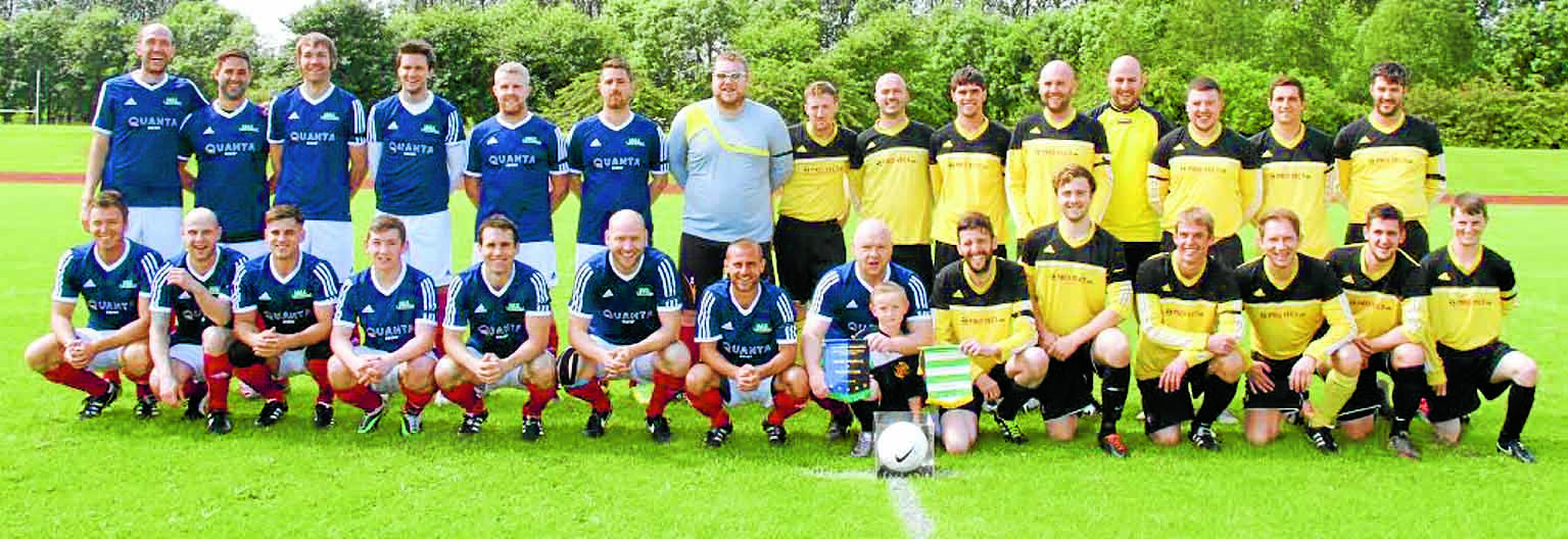 Footy friendly raises £250