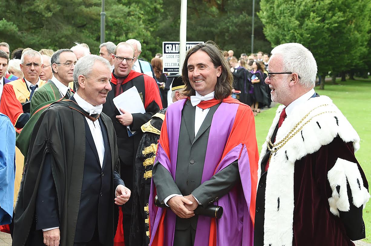 TV's Neil receives honorary doctorate