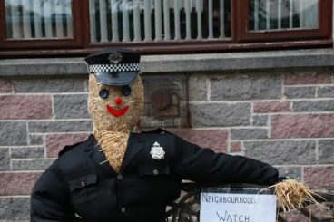 Scarecrows go on show