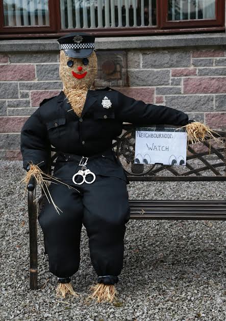 Scarecrows go on show