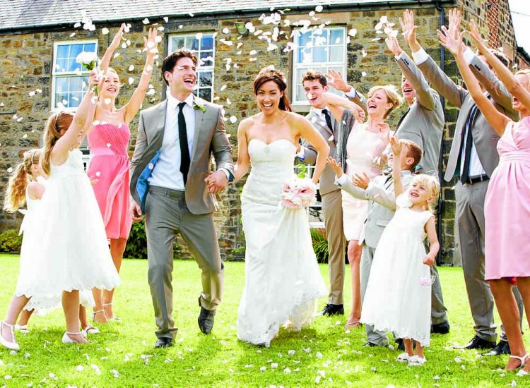 Wedding winners represent the region