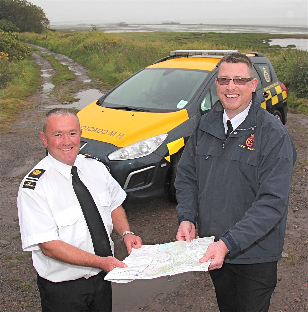 Senior roles for Solway coastguard colleagues