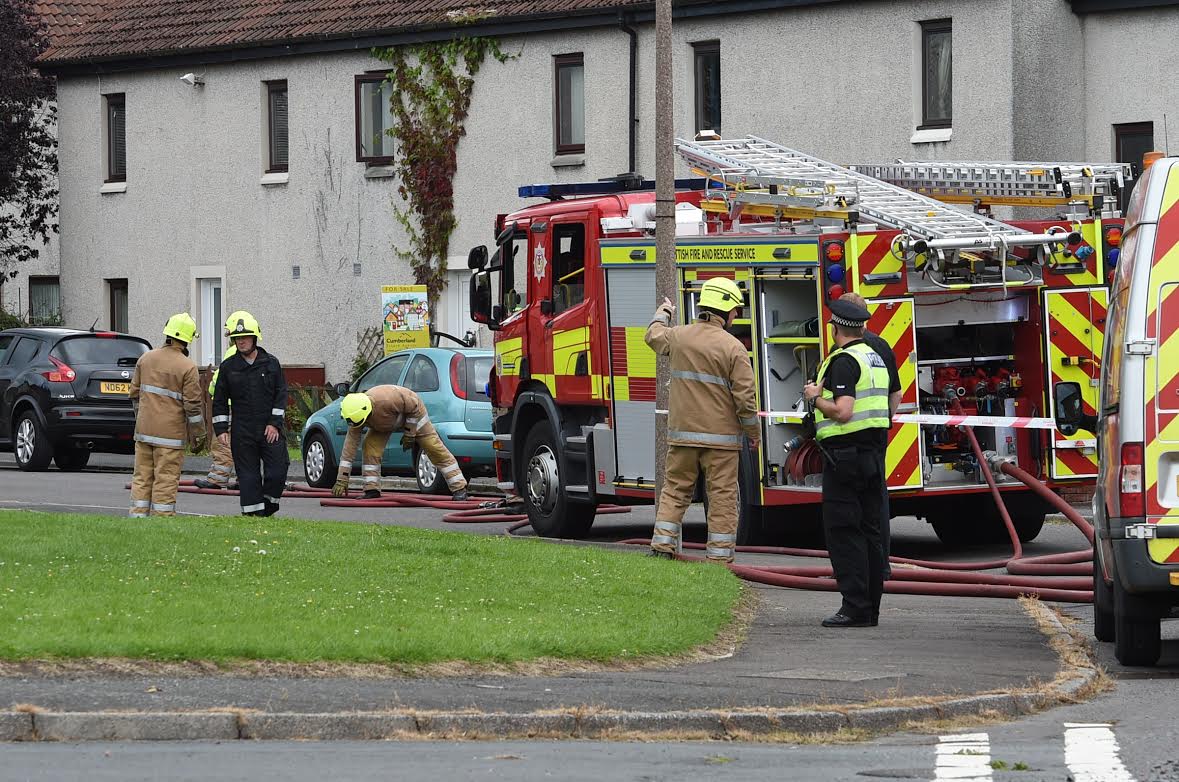 Houses evacuated in gas scare