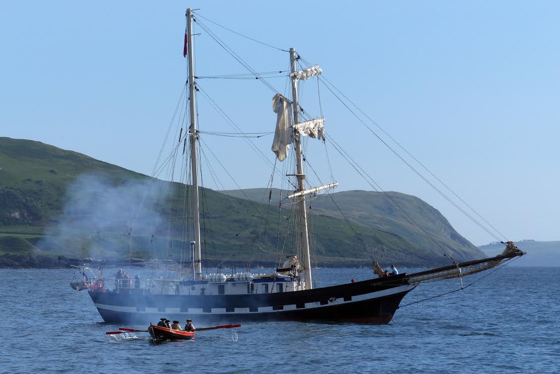 Smuggling drama for Dumfries tall ship