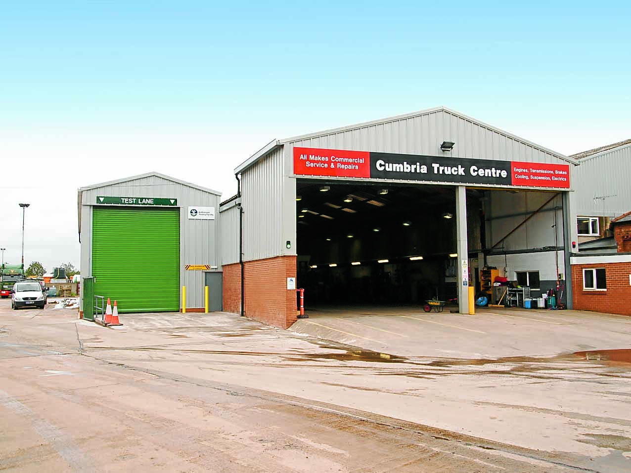 Haulage business expands with test lane addition