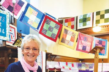 Quilt makers in fundraising  drive for Nepal victims