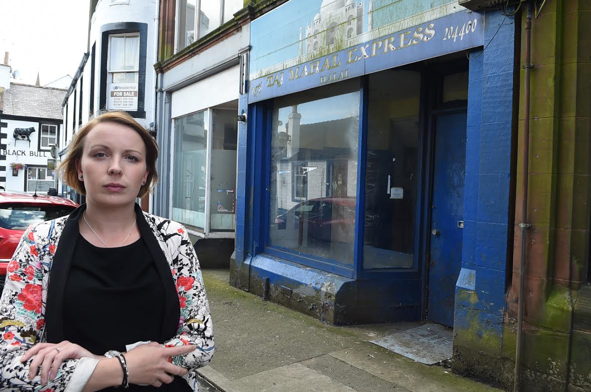 Shopkeepers fed up of scruffy street state