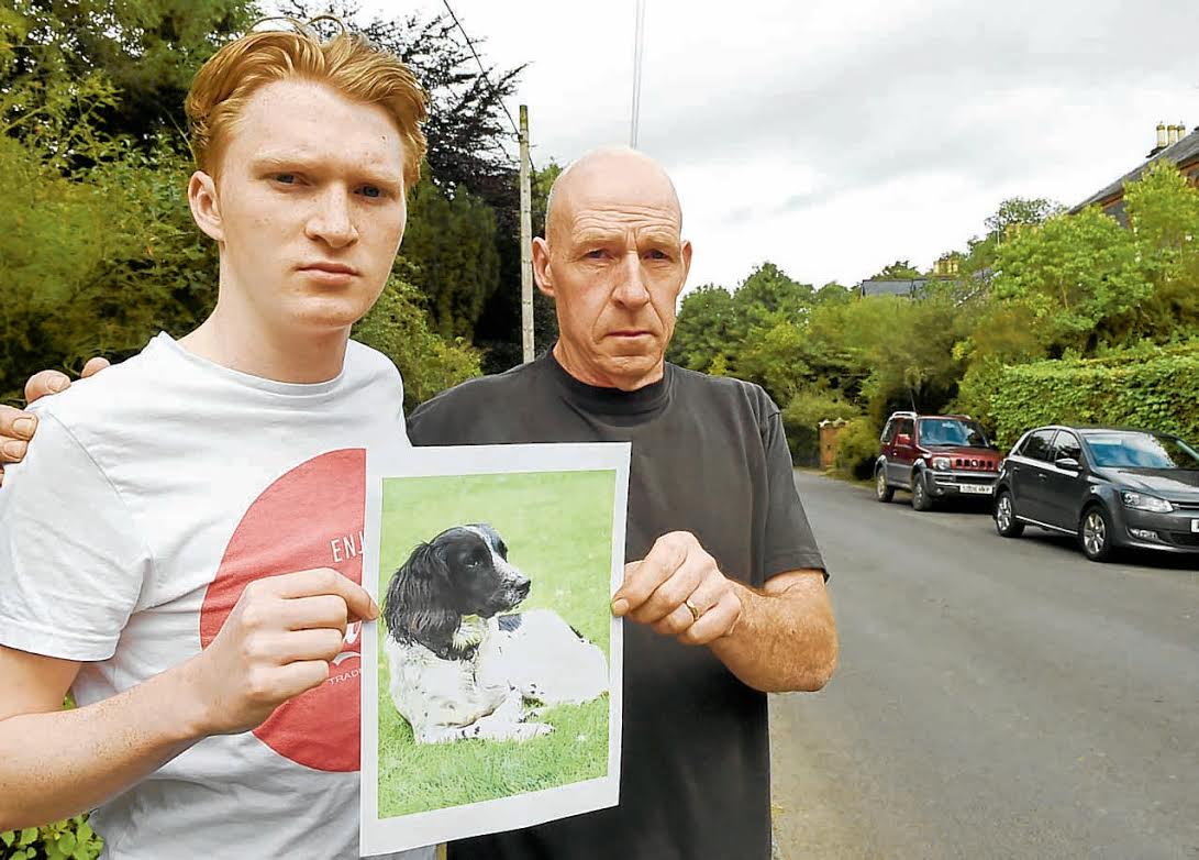 Family’s grief over dog death