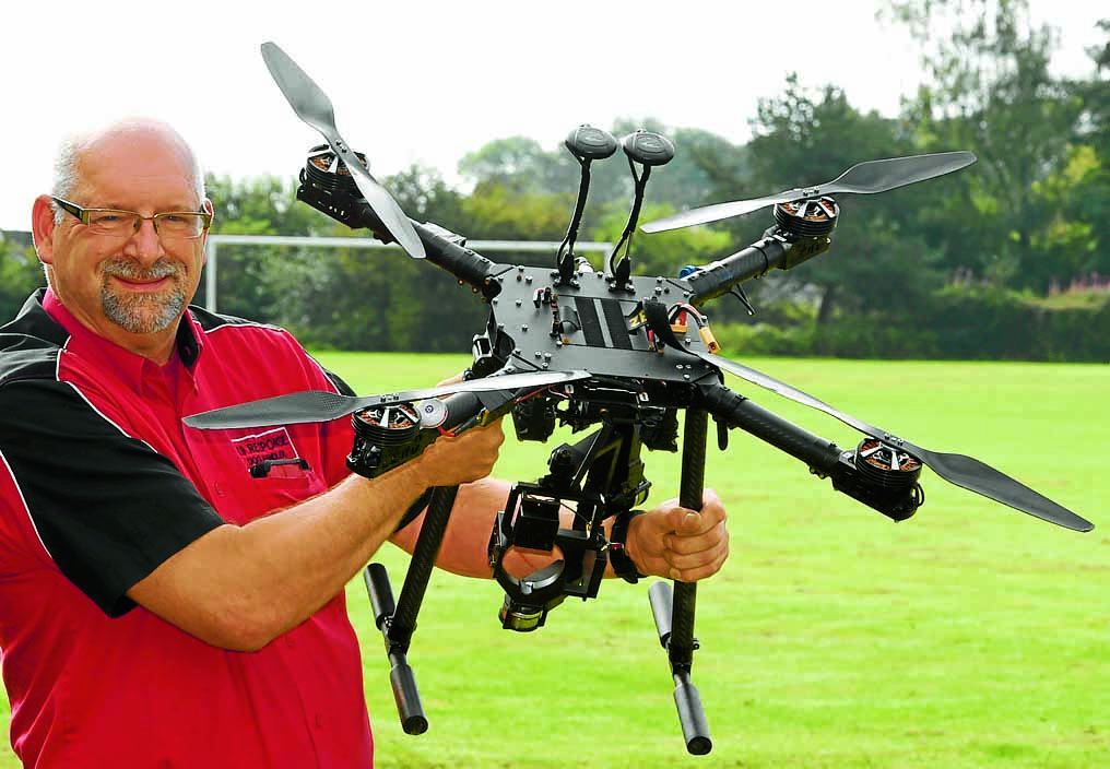 Drones ready to take off in emergency role