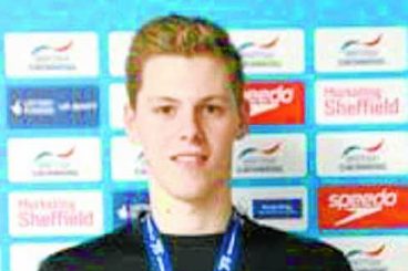 Swimmer’s silver success