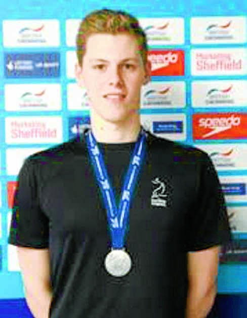 Swimmer's silver success