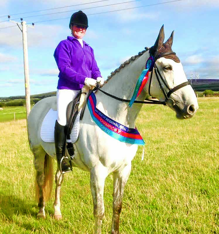 Team triumph for dressage rider Mel