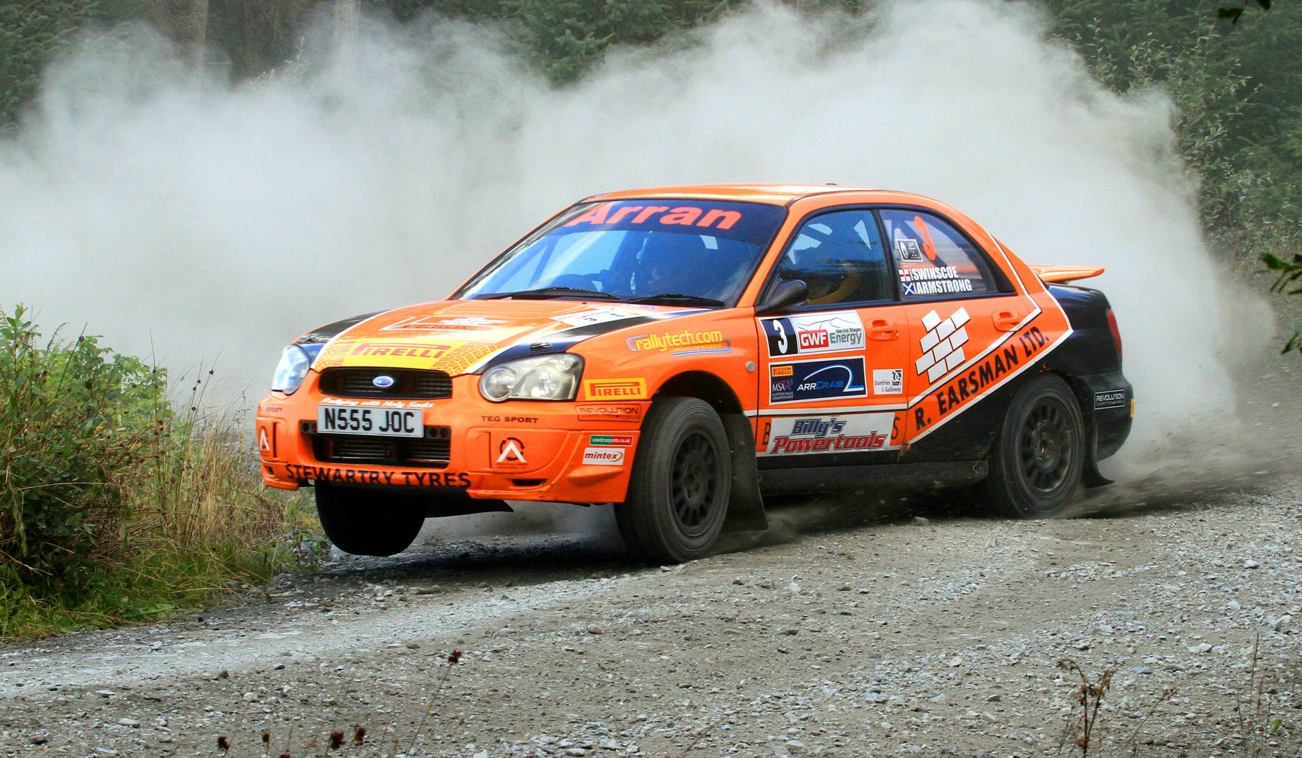 Rally star Jock crowned Scottish champion