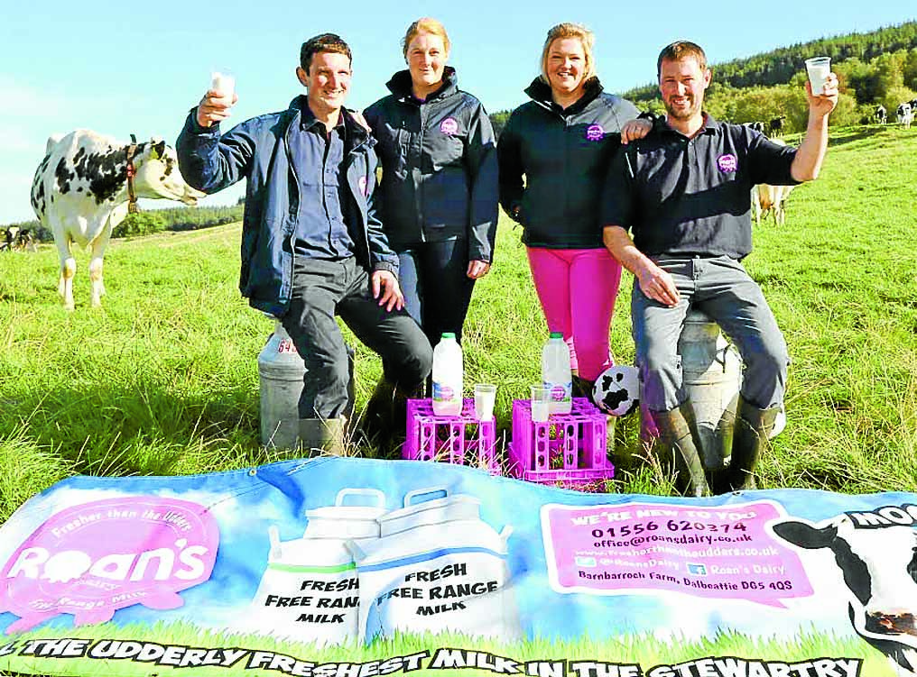 Farming family spot gap in the milk market