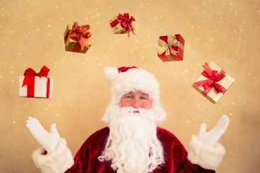 Santa and street collection