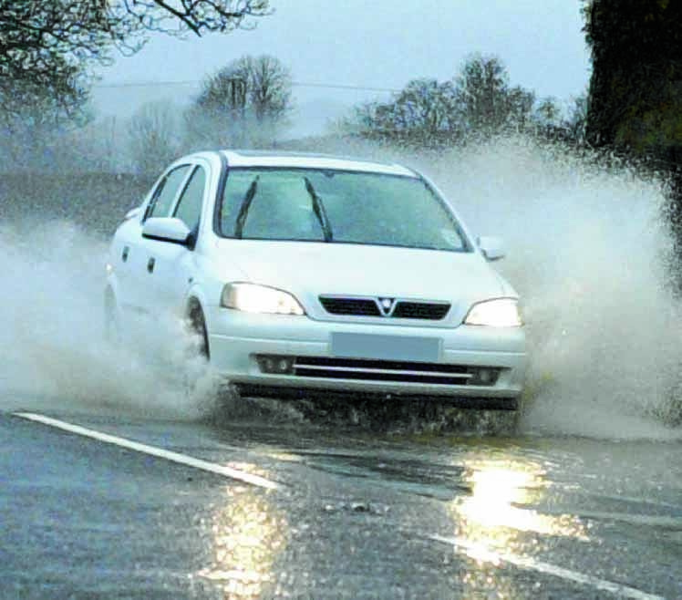 Rain won't stop charity team