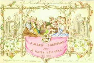 The history of Xmas cards