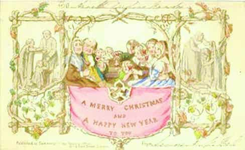 The history of Xmas cards