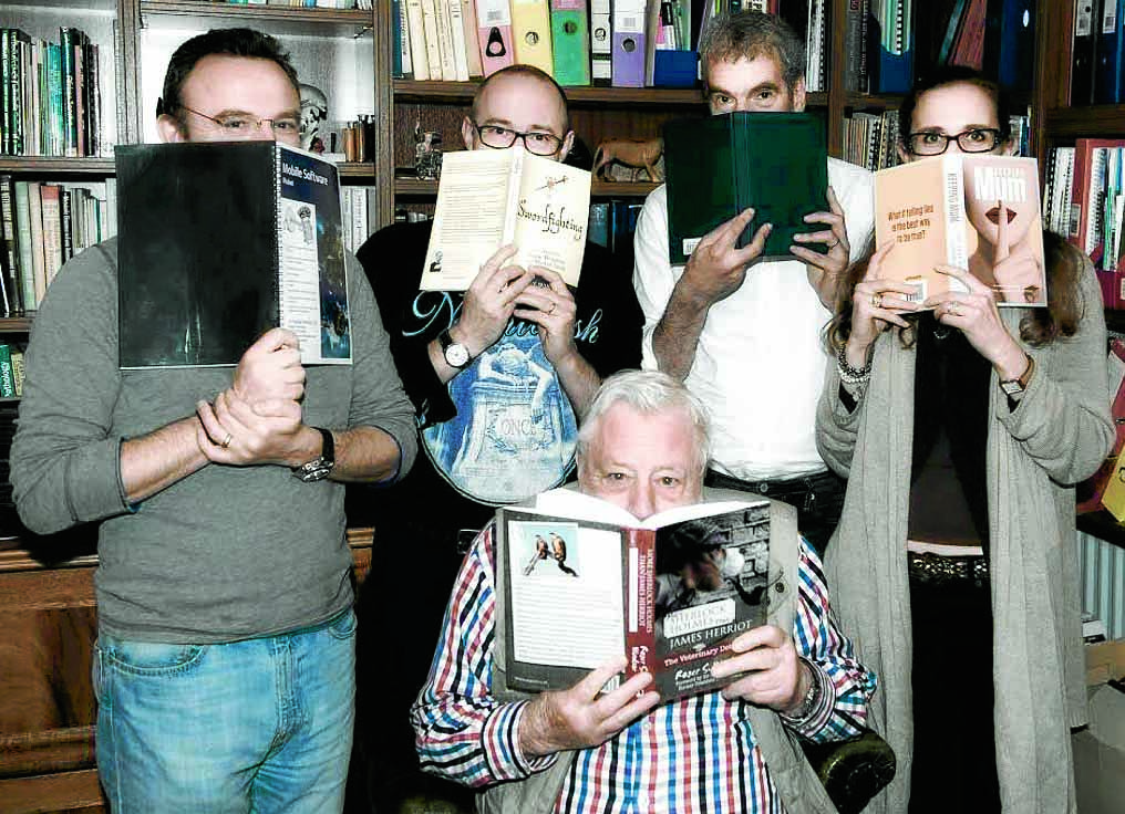 Family book in for Dad’s signing debut