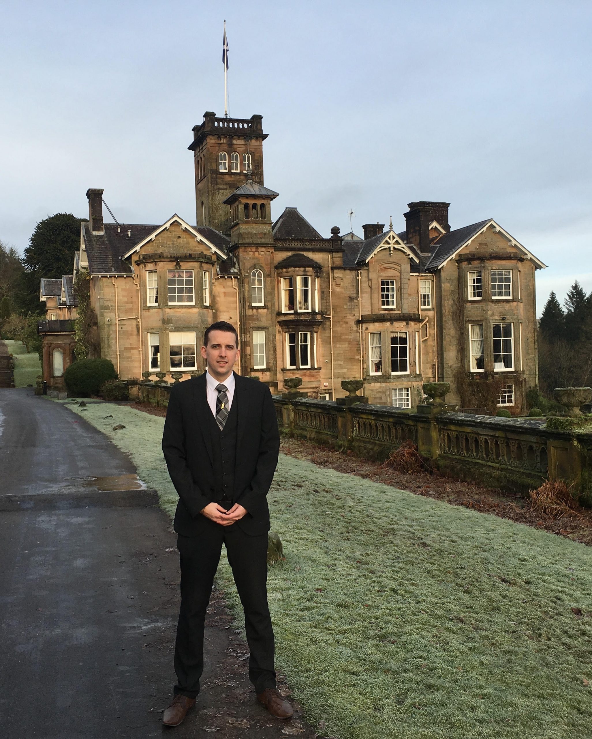 TV wedding fever at castle