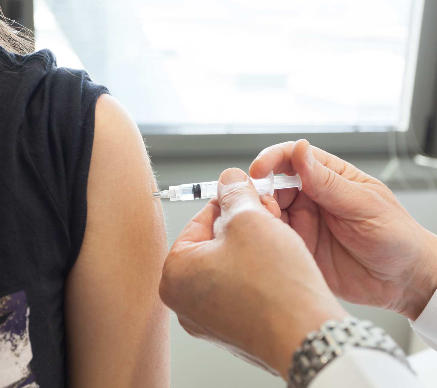 At risk flu jabs ‘mostly complete’