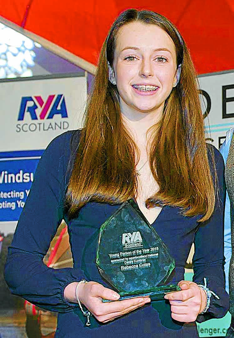 Rebecca sails to top award