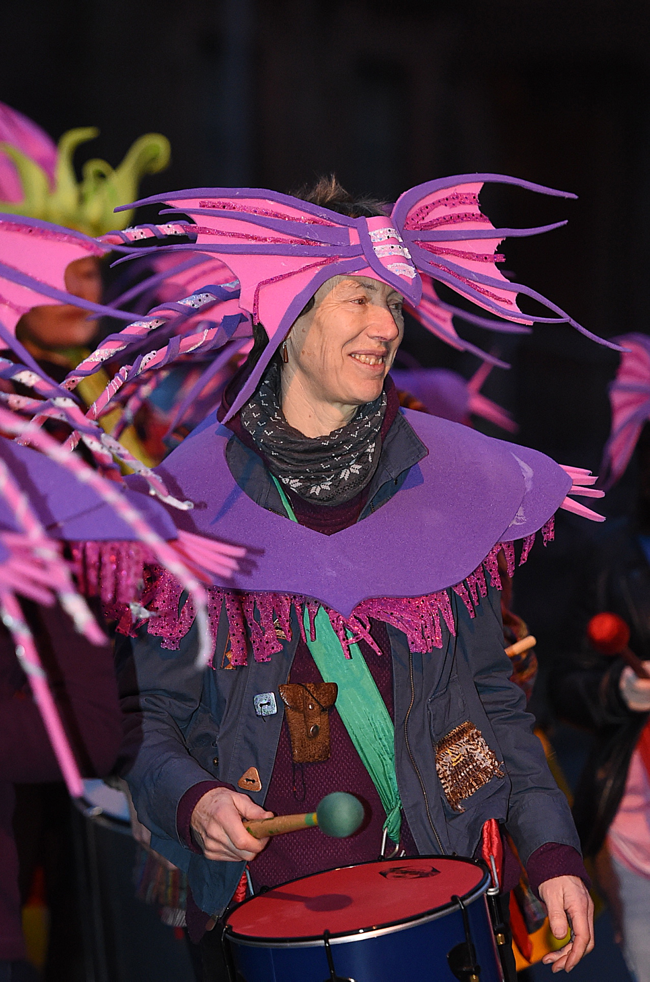 Colourful carnival lights up Dumfries