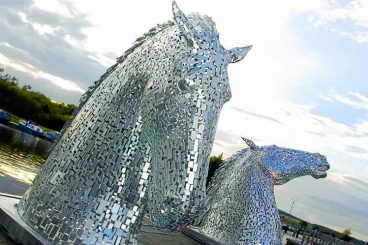 Kelpies in Kirkcudbright