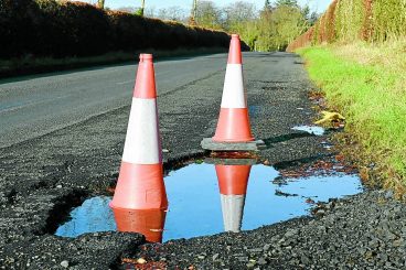 Pothole fury