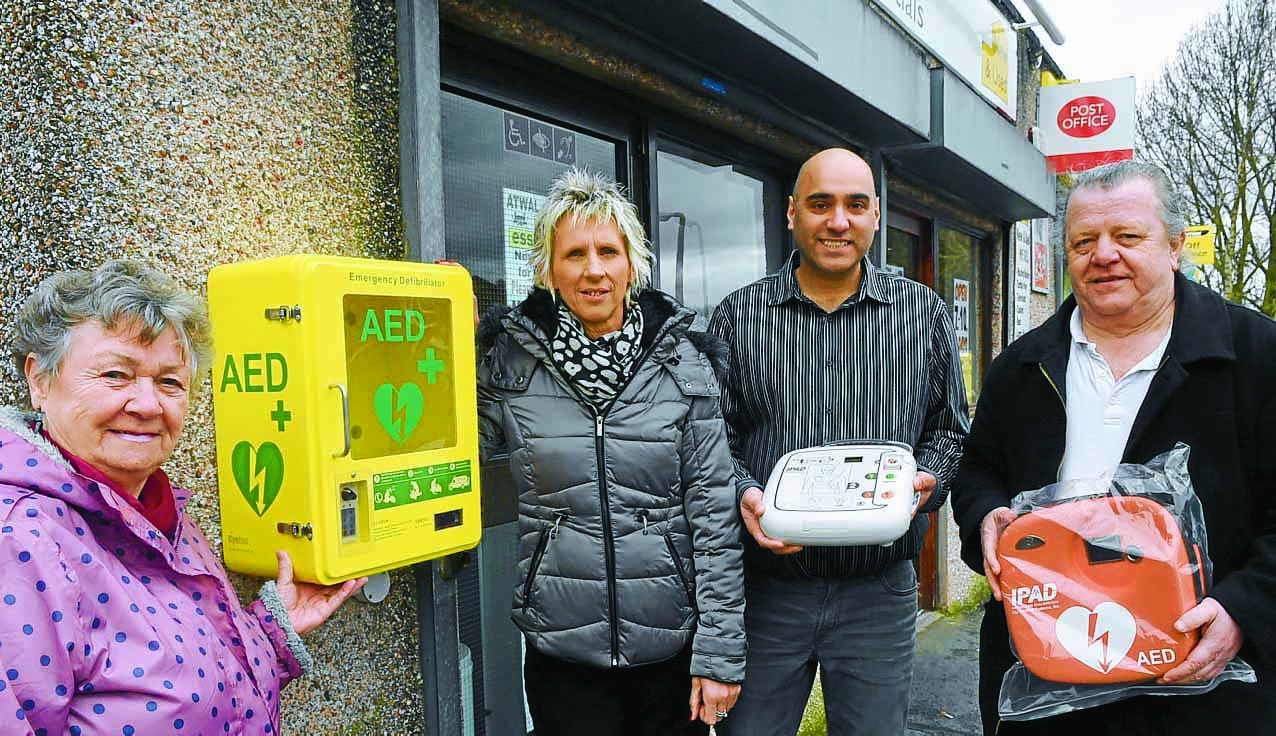 Life saving boxes go up round town