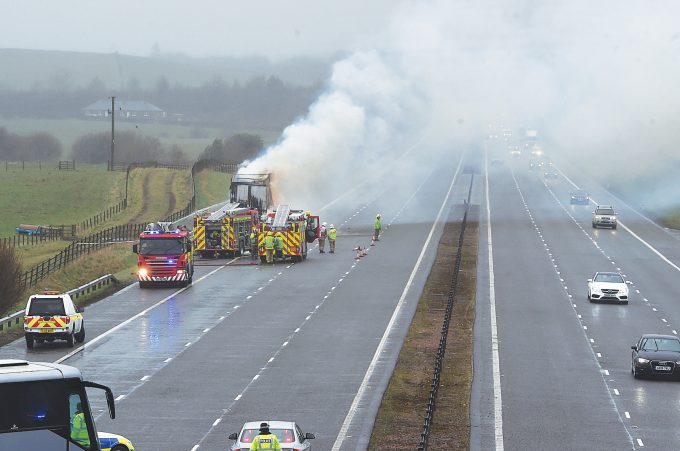 lorry fire ttt13