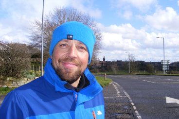 Warm Scottish welcome for charity trekker