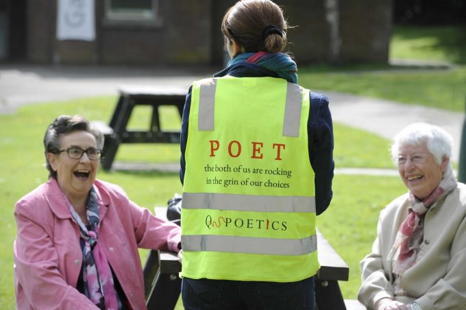 Poet Skye Loneragan entertains