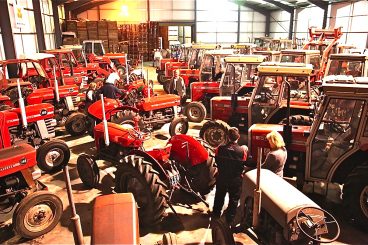 American group tour Annan tractor heritage collection