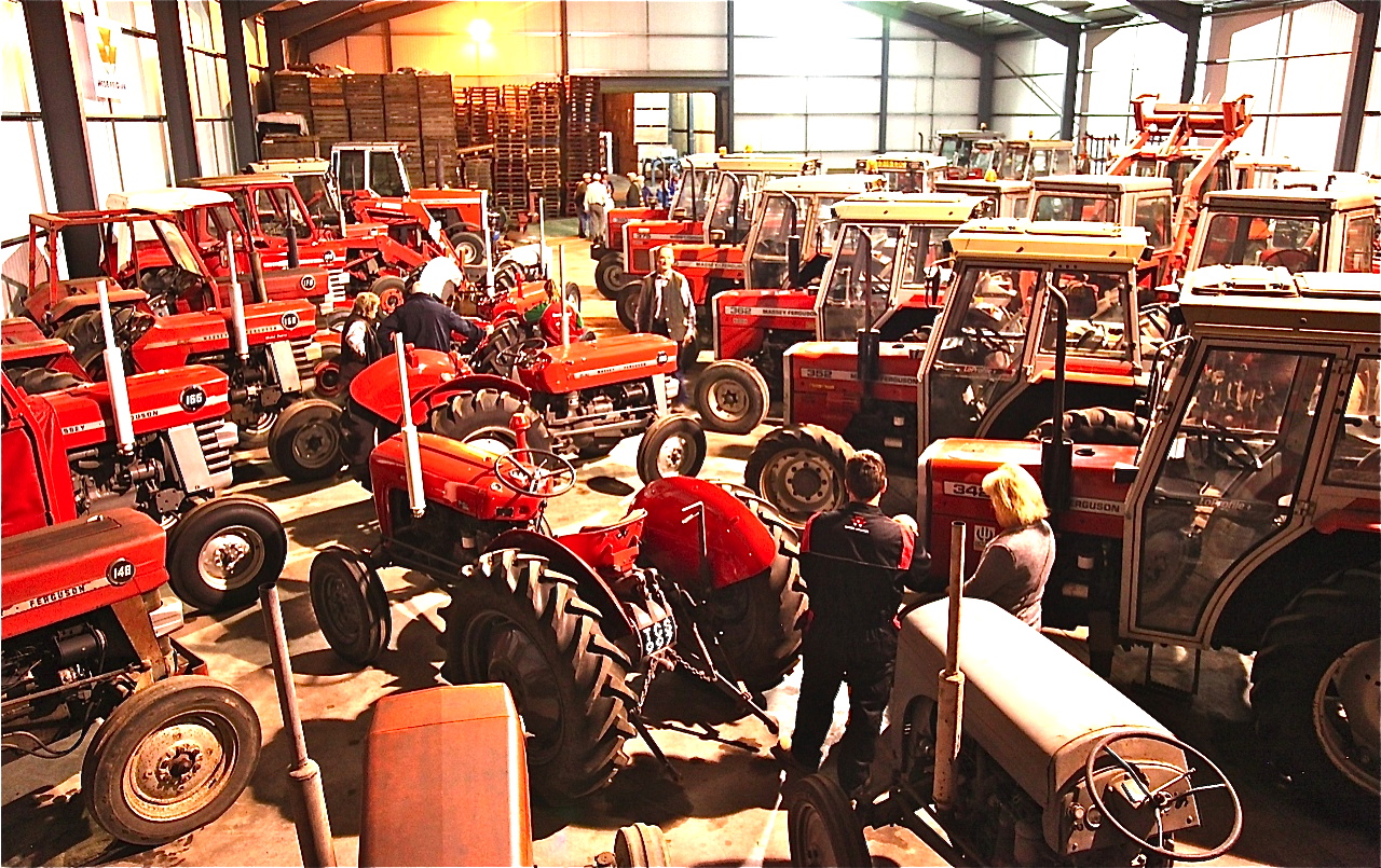 American group tour Annan tractor heritage collection