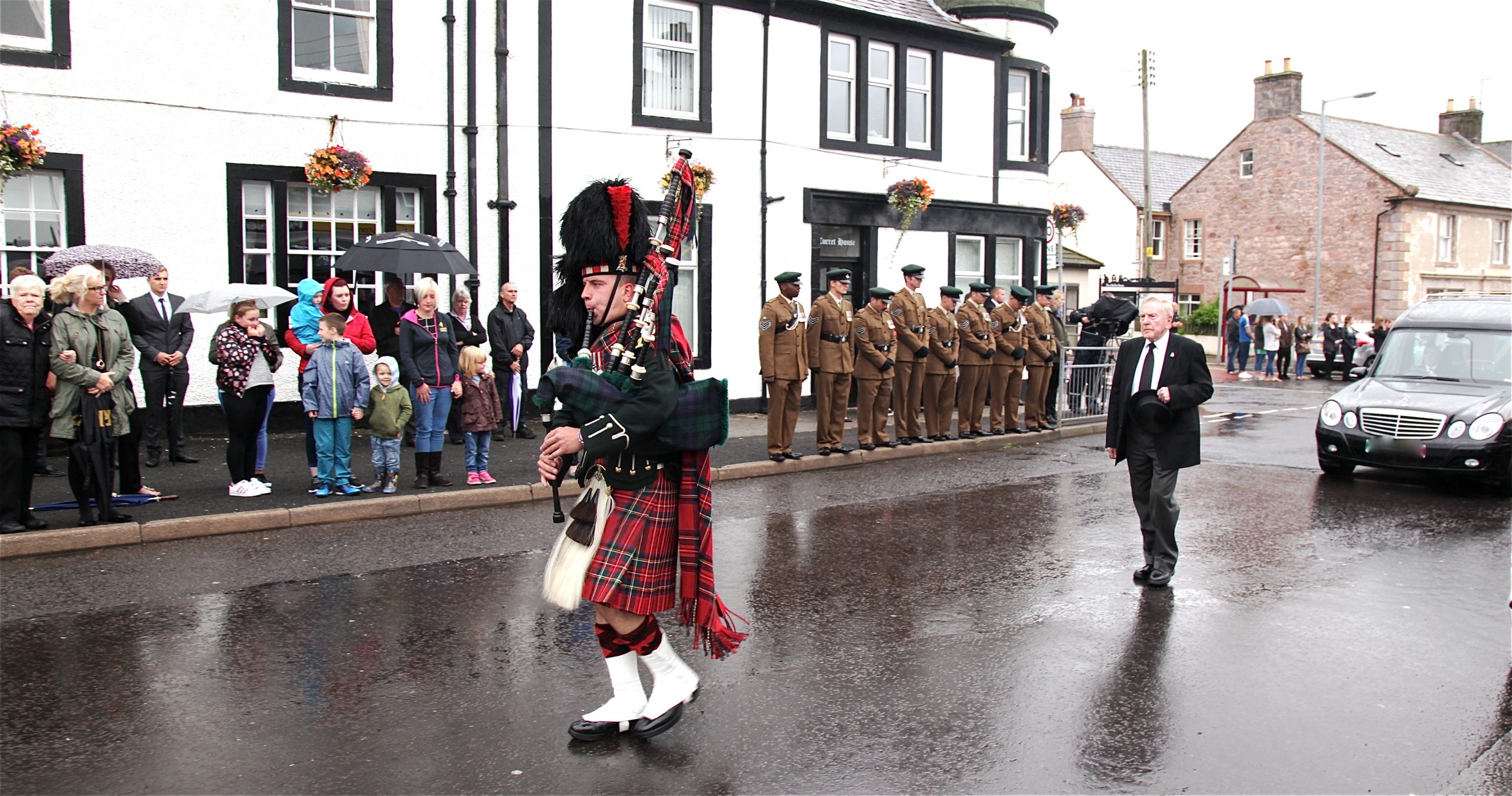 Village bids an emotional farewell