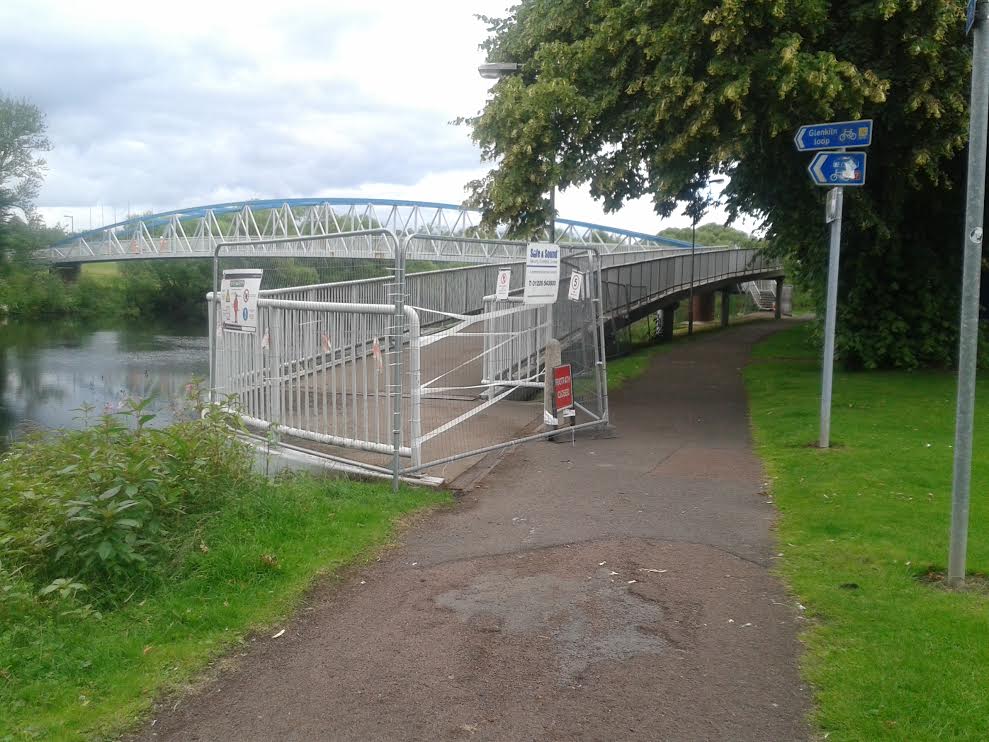 Upset over bridge closure