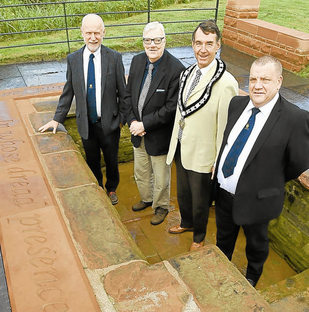 Burns’ well gets £35k revamp