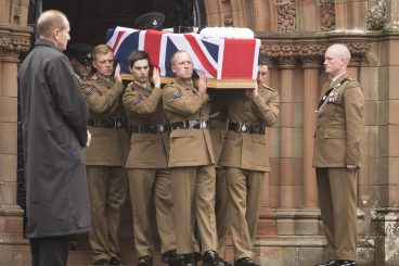 Final salute for Josh