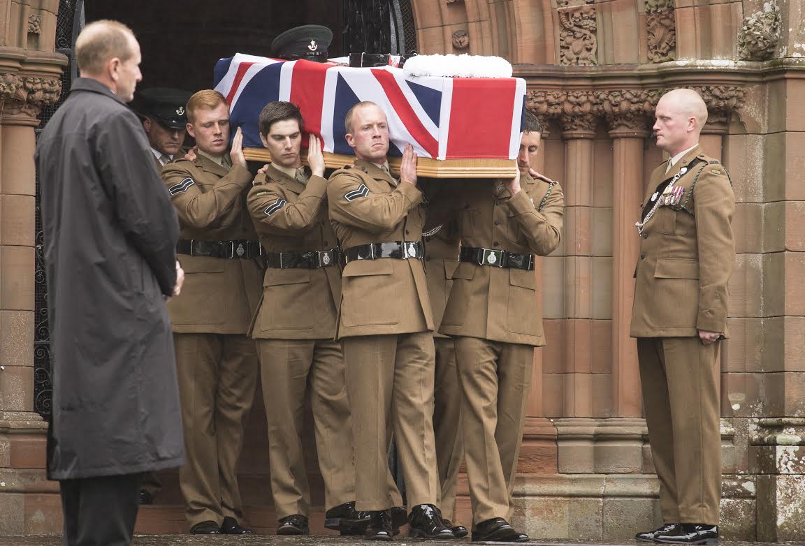 Final salute for Josh