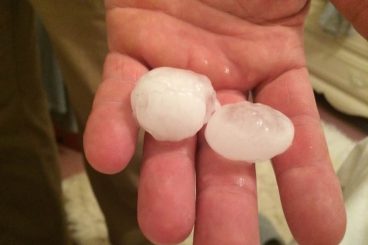 Counting the cost of massive hailstones